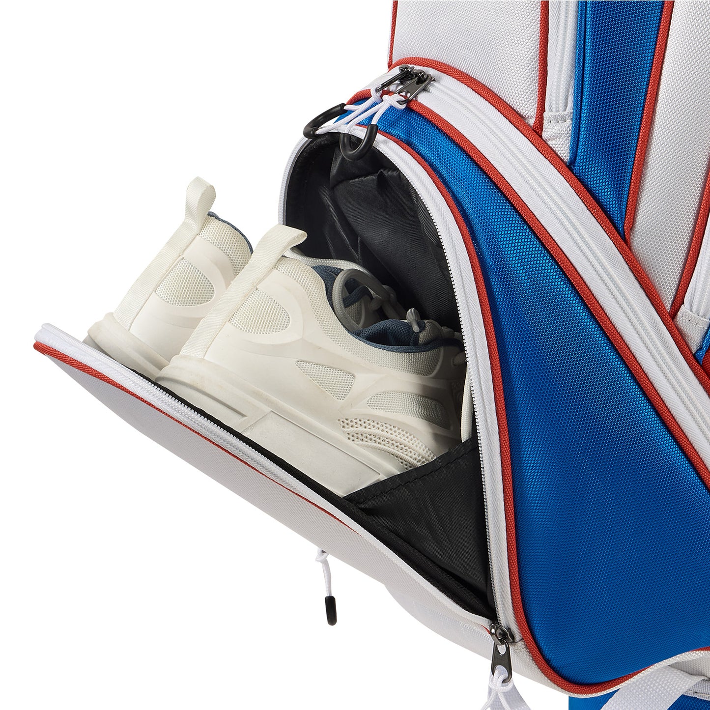 14-Way Golf Cart Bag Pro-Blue White