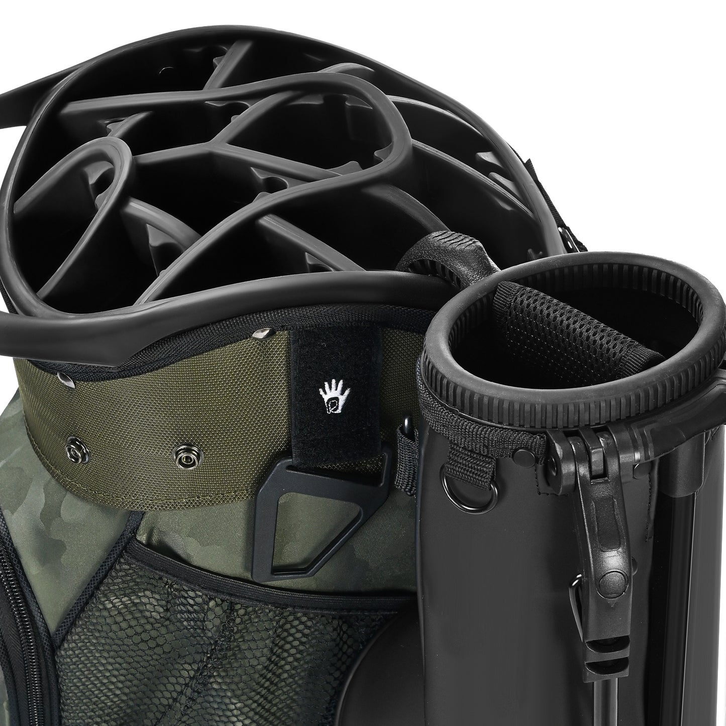 Quiet and Anti-collision 14 Way Golf Cart Bag-Camouflage