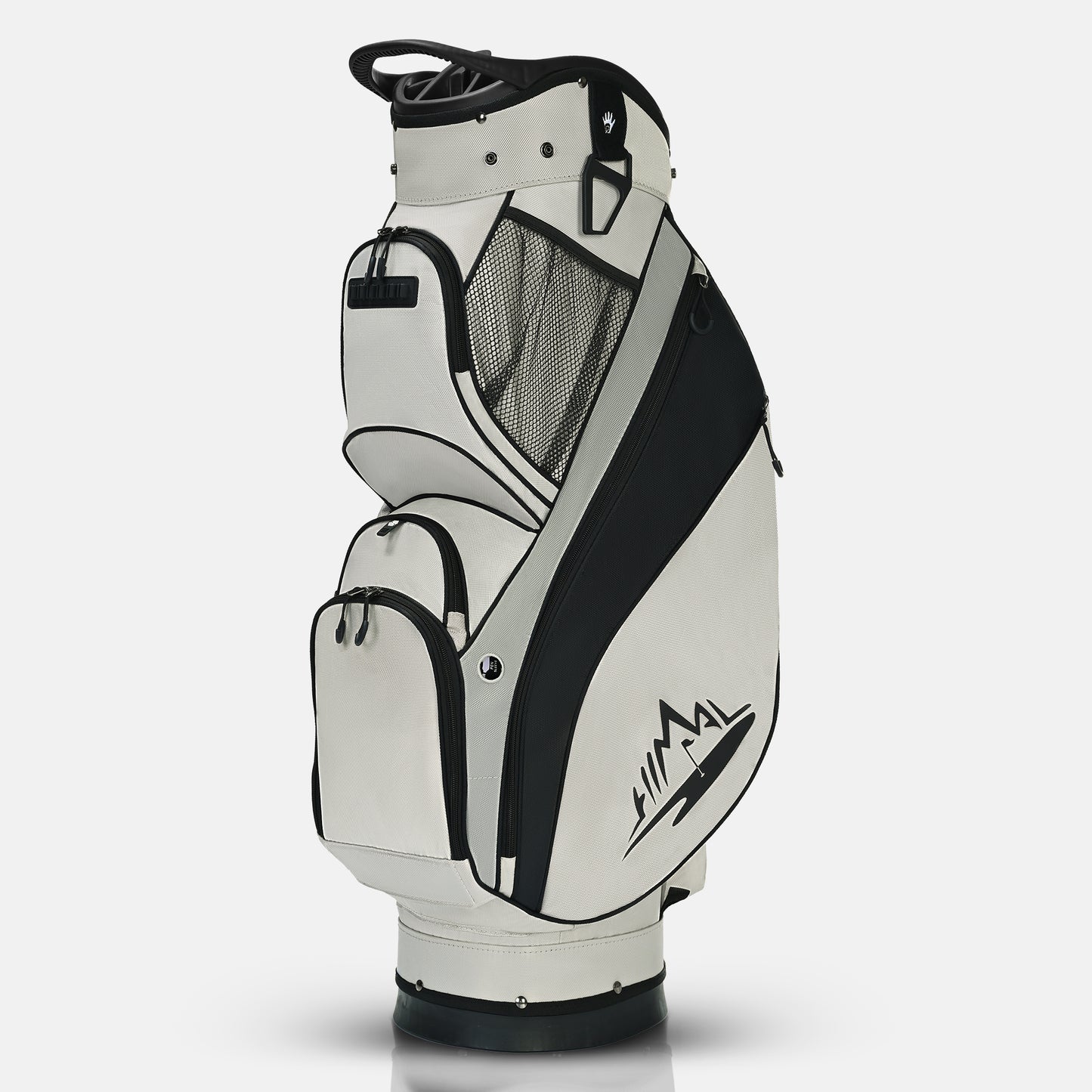 Quiet and Anti-collision 14 Way Golf Cart Bag-Gray
