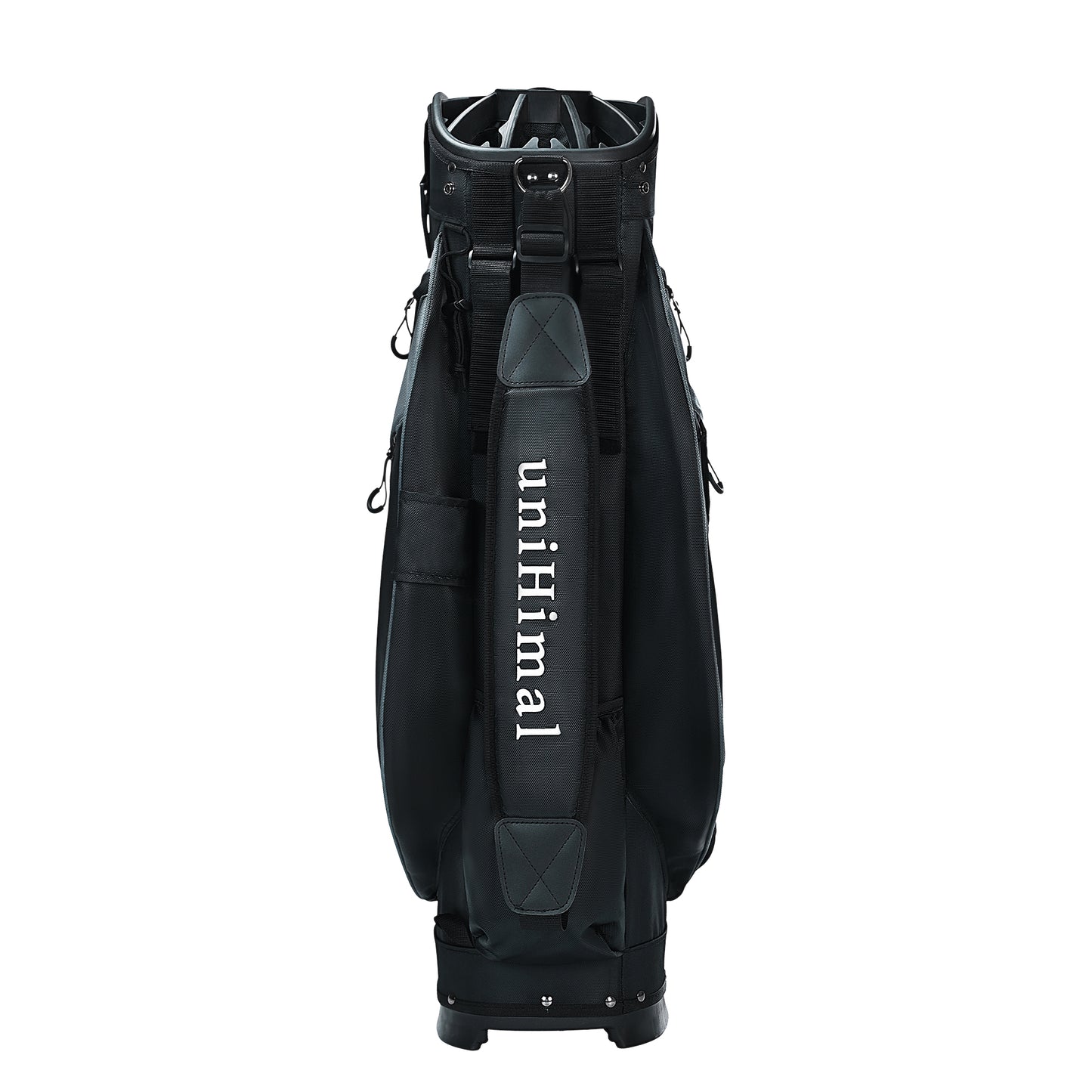 Quiet and Anti-collision 14 Way Golf Cart Bag-Black
