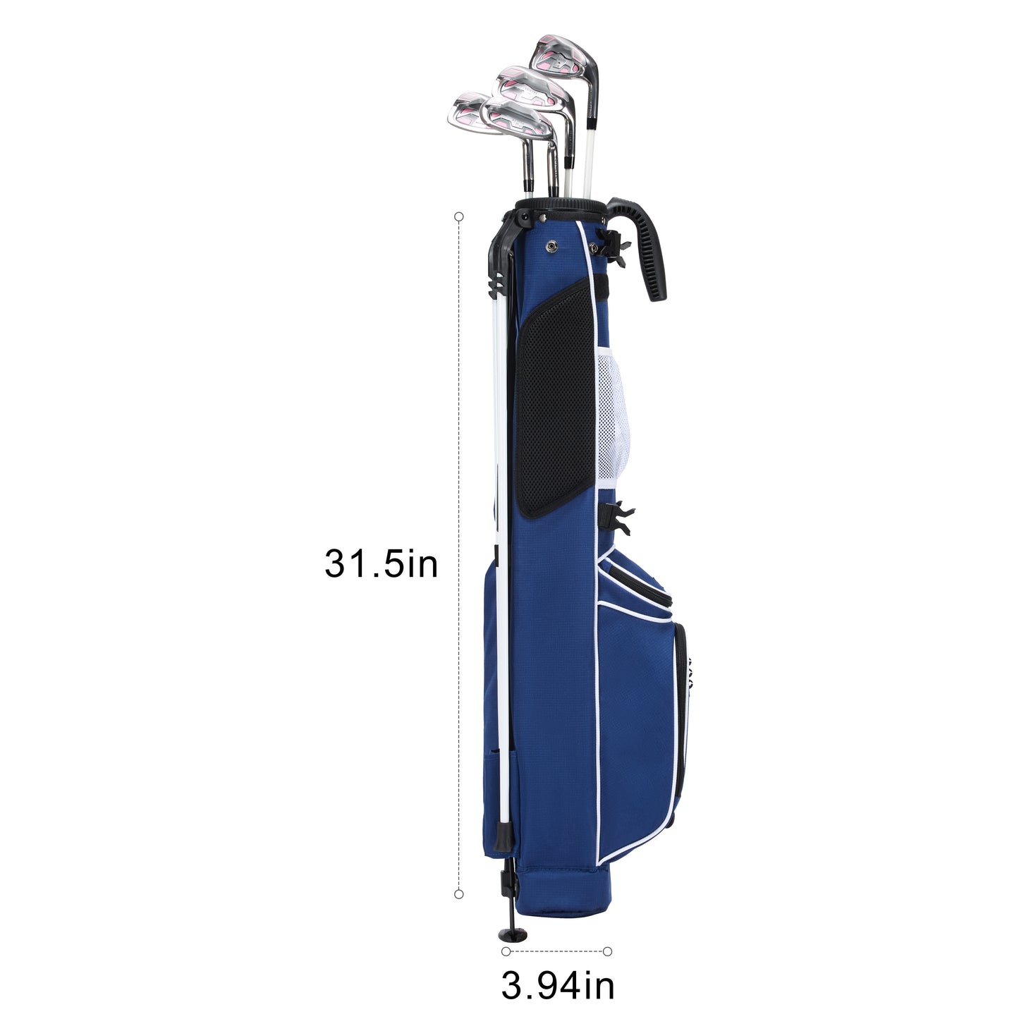 Durable Golf Lightweight Stand Carry Bag-Dark Blue