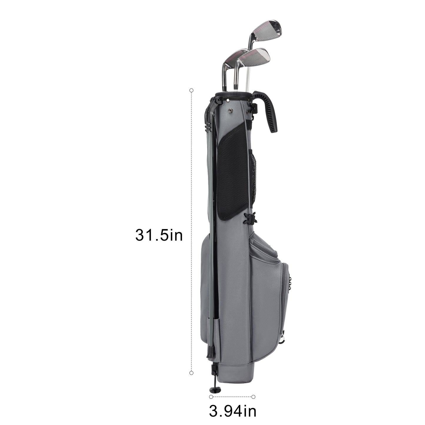 Durable Golf Lightweight Stand Carry Bag-Stone Gray