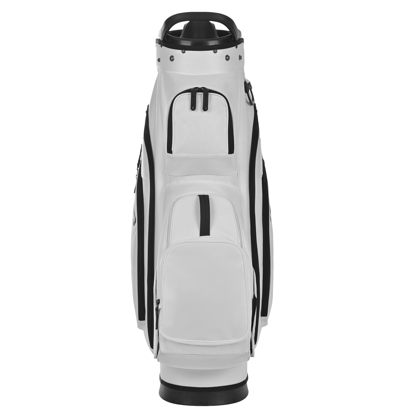 Quiet and Anti-collision 15 Way Golf Cart Bag-White