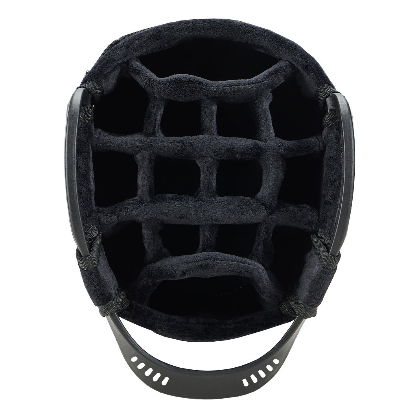 14-Way Golf Cart Bag with Full Length Divider-Black Grey