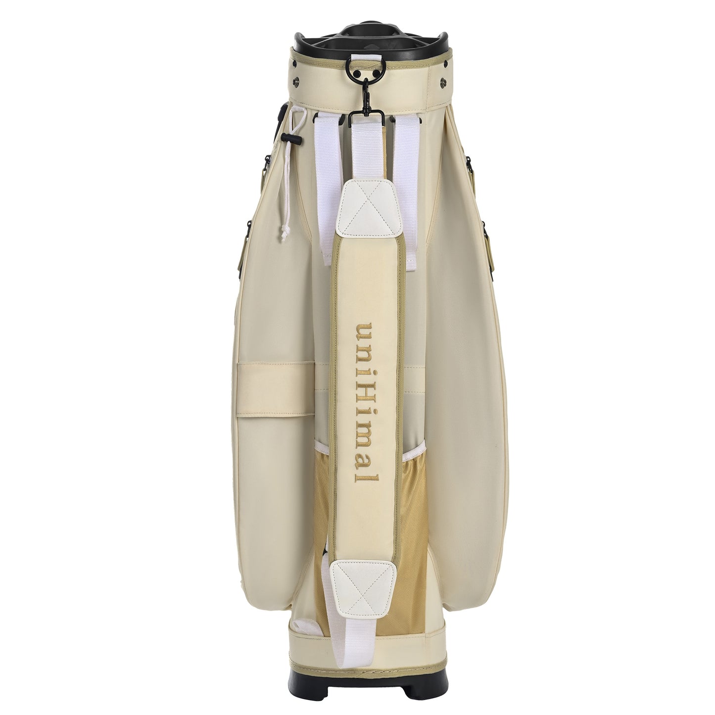 Quiet and Anti-collision 15 Way Golf Cart Bag-Beige