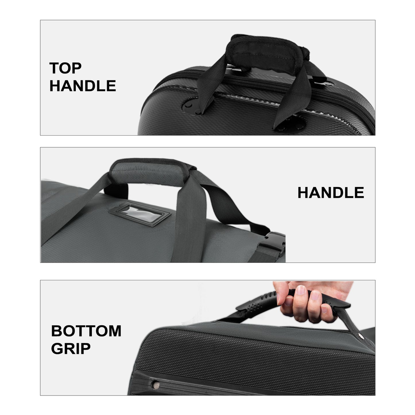 Golf Travel Bag for Airlines with Wheels-Deep Grey