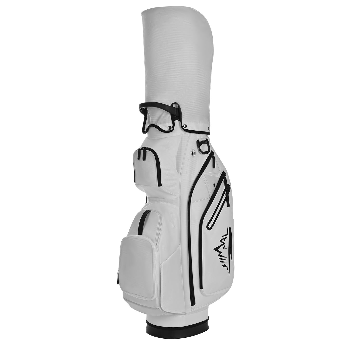 Quiet and Anti-collision 15 Way Golf Cart Bag-White