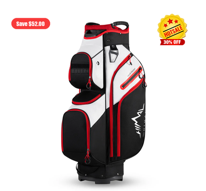 Golf Cart Bag-Black & White