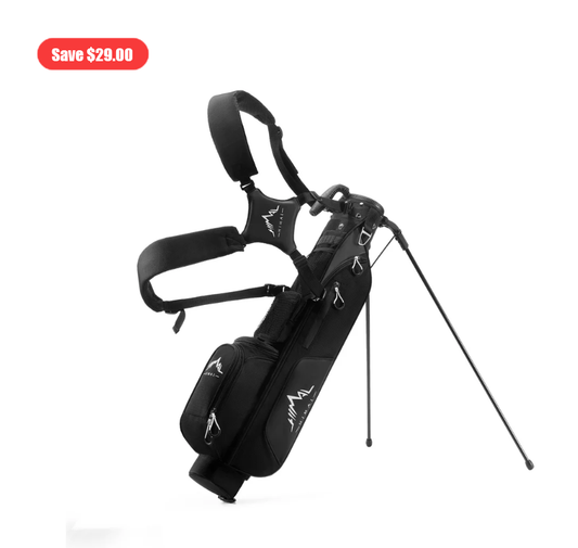 Golf Lightweight Stand Carry Bag PRO-Black