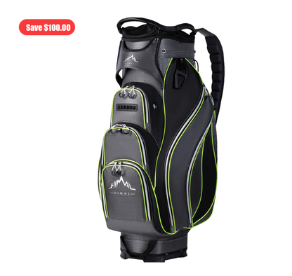 Golf Cart Bag with 14-Way Divider Top-Grey