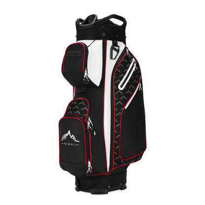 14 Way Golf Cart Bag-Black-White