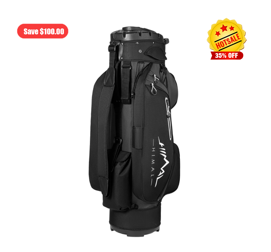 14-Way Golf Cart Bag Pro-Black