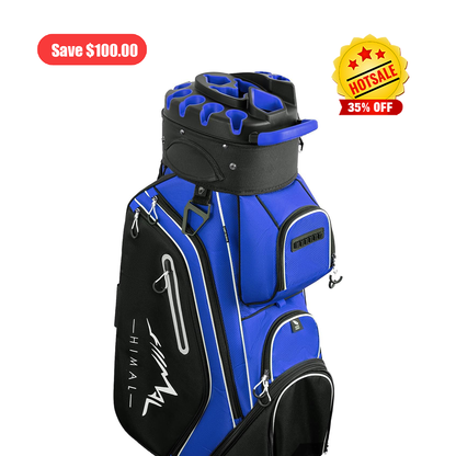 14-Way Golf Cart Bag Pro-Blue