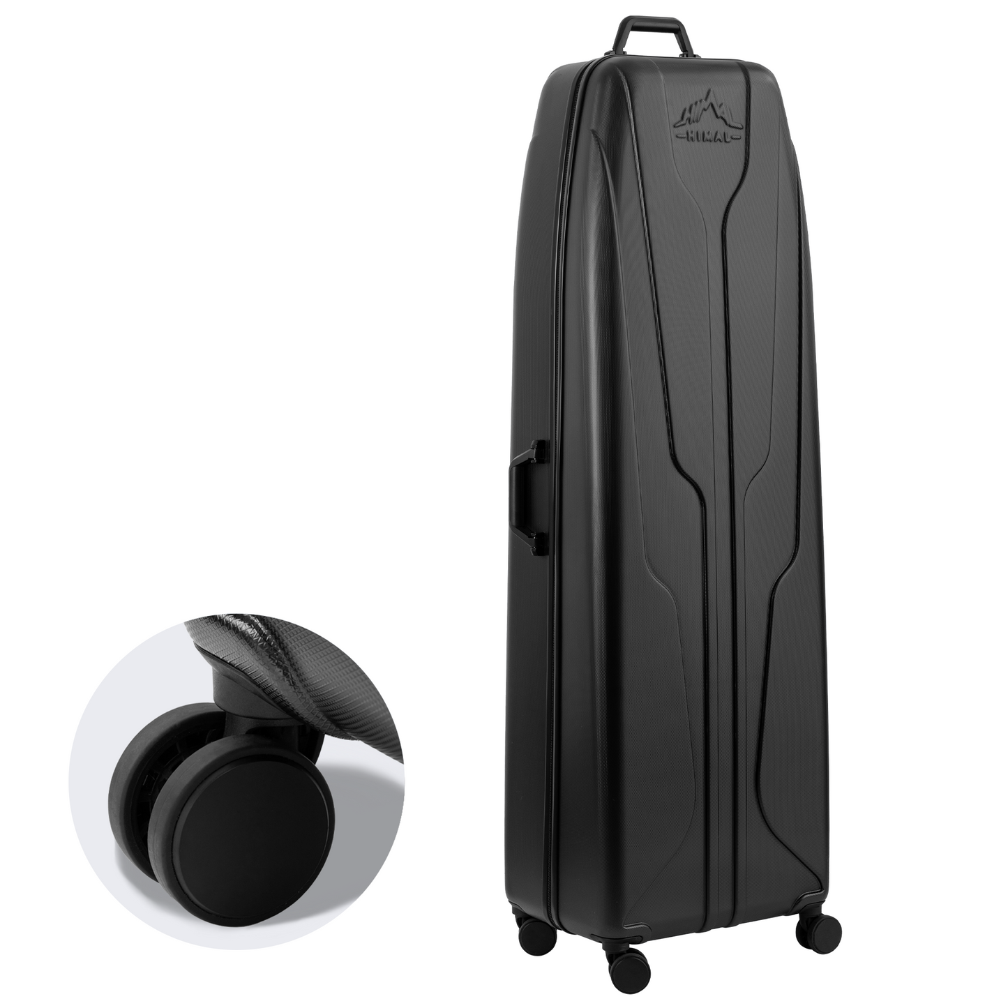 Hard Case Golf Travel Bag-Classic Black