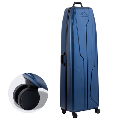 Hard Case Golf Travel Bag-Elegant Blue