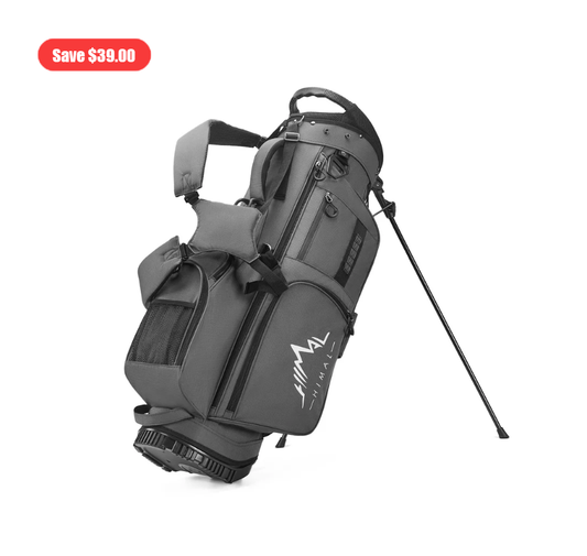 Golf Stand Bag with 7 Way Top Dividers-Grey