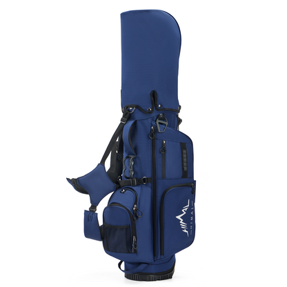 Golf Stand Bag with 7 Way Top Dividers-Blue