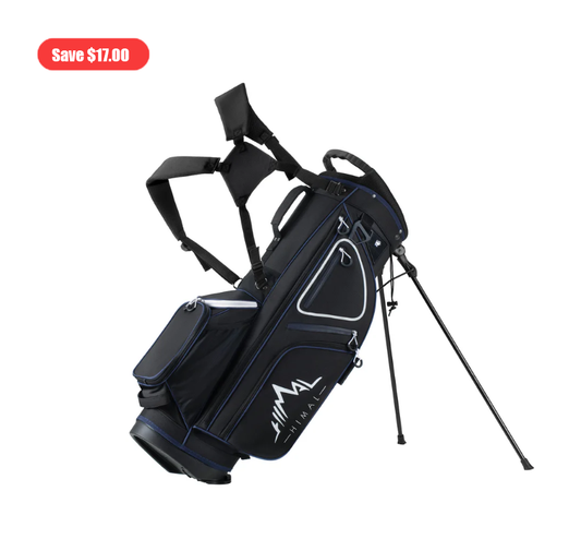 14 Way Golf Stand Bag Pro-Black