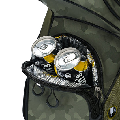 Quiet and Anti-collision 14 Way Golf Cart Bag-Camouflage