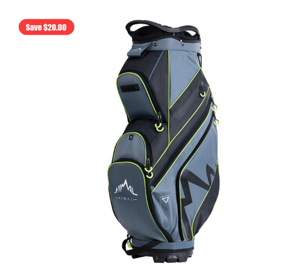 14-Way Golf Cart Bag with Organizer Divider-Foggy Blue