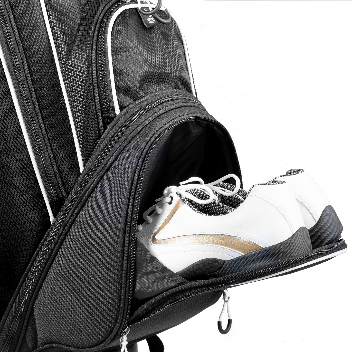 14-Way Golf Cart Bag Pro-Black