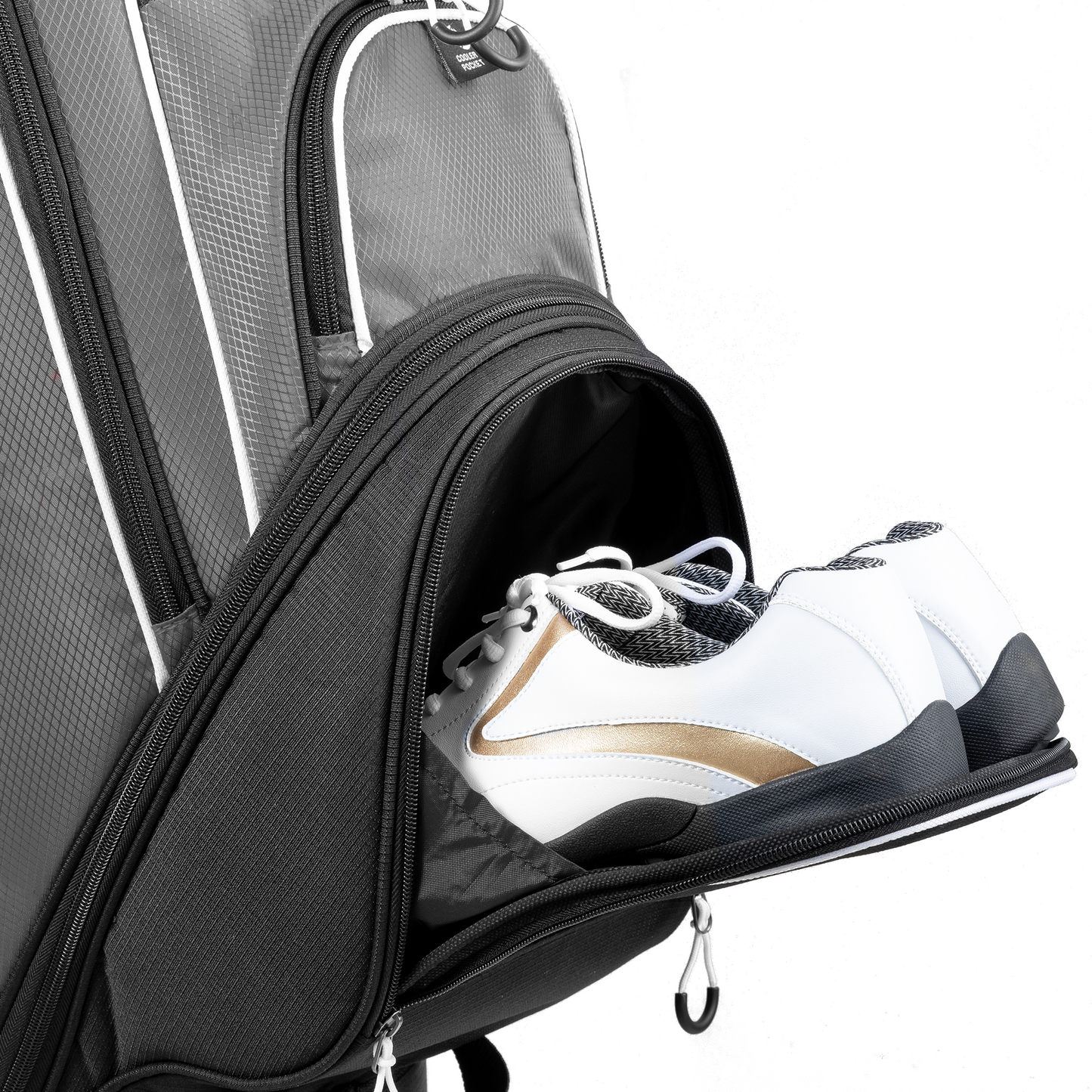 14-Way Golf Cart Bag Pro-Grey