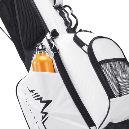 Golf Stand Bag with 7 Way Top Dividers-White